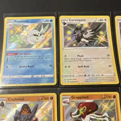 Pokemon TCG Shining Fates Shiny Vault Holo Lot 6 Cards - Frosmoth, Corvisquire,… - Image 2