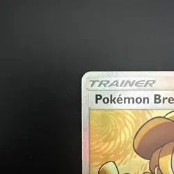 Pokemon Breeder 73/73 Shining Legends Holo Full Art Trainer Pokemon TCG Card - Image 2
