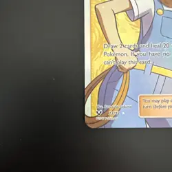 Pokemon Breeder 73/73 Shining Legends Holo Full Art Trainer Pokemon TCG Card - Image 4
