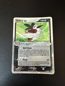 Pokemon Shiftry ex 97/108 Power Keepers Holo Ultra Rare EX Stage 2 2007 Card - Image 1