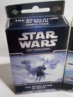 Star Wars The Card Game LCG Force Packs Lot: Desolation of Hoth & Search for - Image 2