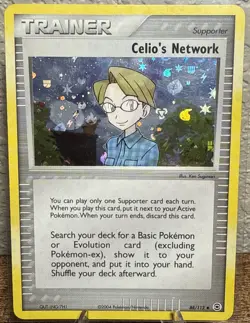 Celio's Network (EX FireRed LeafGreen) 88/112 Reverse Holo Pokemon Card - Image 1