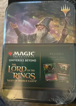 Magic The Gathering: Lord Of The Rings 1x Tin Collection Set Of 3 NIB - Image 2