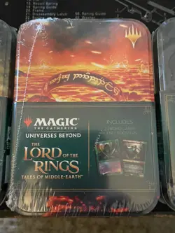 Magic The Gathering: Lord Of The Rings 1x Tin Collection Set Of 3 NIB - Image 3