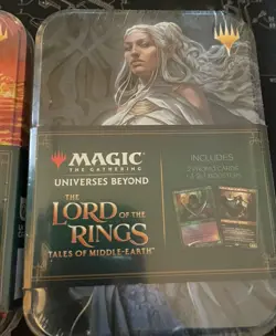 Magic The Gathering: Lord Of The Rings 1x Tin Collection Set Of 3 NIB - Image 4