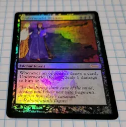 MTG FOIL Underworld Dreams Arena DCI Promo FNM (Legends) - Image 1