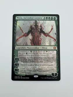 Nissa, Ascended Animist (Foil) (NM) Phyrexia: All Will Be One #175 Magic MTG - Image 1