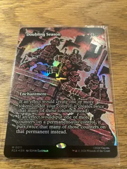 Doubling Season (Borderless) [Teenage Mutant Ninja Turtles] Foil - Image 1
