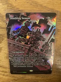 Doubling Season (Borderless) [Teenage Mutant Ninja Turtles] Foil - Image 4