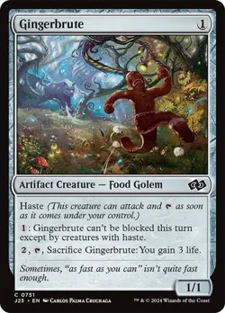 MTG - Gingerbrute - J25 - Magic the Gathering - Image 1