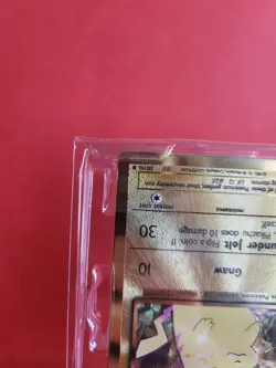 Pokemon Karte GOLD Metall Pikachu 25th Anniversary UPC Promo Sealed OVP - Image 4