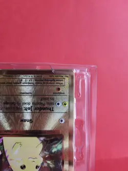 Pokemon Karte GOLD Metall Pikachu 25th Anniversary UPC Promo Sealed OVP - Image 5