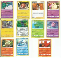 Lot de 11 Cartes Pokemon-Nintendo-Creatures-Gamefreak 2020-2021 - Image 1