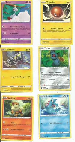 Lot de 11 Cartes Pokemon-Nintendo-Creatures-Gamefreak 2020-2021 - Image 2