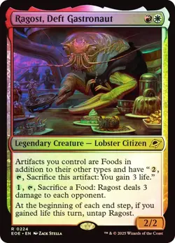 Ragost, Deft Gastronaut Foil Edge of Eternities NM MTG - Image 1