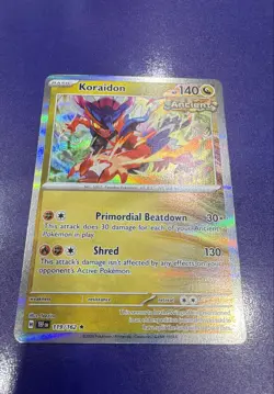 Koraidon 119/162 SV05: Temporal Forces Holo Nintendo Pokemon Card - Image 1