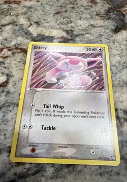 Skitty 62/108 Power Keepers Regular Nintendo Pokemon Card - Image 1