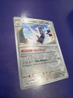 Archaludon 070/131 Sv: Prismatic Evolutions Reverse Holo Nintendo Pokemon Card - Image 2