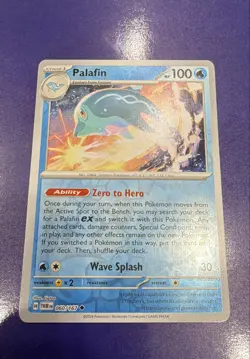 Palafin 060/167 Sv06: Twilight Masquerade Reverse Holo Nintendo Pokemon Card - Image 1