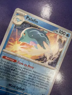 Palafin 060/167 Sv06: Twilight Masquerade Reverse Holo Nintendo Pokemon Card - Image 4