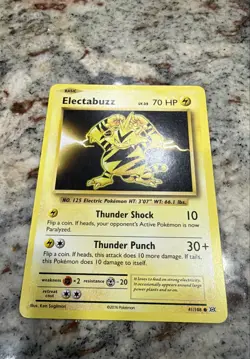 Electabuzz 41/108 Evolutions Regular Nintendo Pokemon Card - Image 1