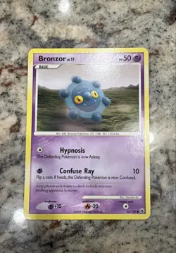 Bronzor 52/100 Majestic Dawn Regular Nintendo Pokemon Card - Image 1