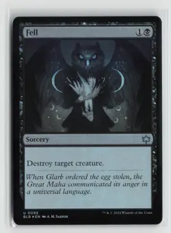 Fell Bloomburrow 0095 Foil Bloomburrow BLB MTG Magic - Image 1