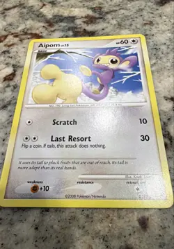 Aipom 51/100 Majestic Dawn Regular Nintendo Pokemon Card - Image 1