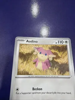 Audino 124/159 Sv09: Journey Together Regular Nintendo Pokemon Card - Image 3