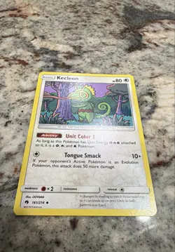 Kecleon 162/214 Sm-Lost Thunder Regular Nintendo Pokemon Card - Image 1