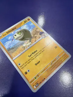 Hop's Silicobra 086/159 Sv09: Journey Together Regular Nintendo Pokemon Card - Image 2