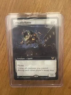 MTG Drumbellower Extended Art - Kamigawa: Neon Dynasty Commander #040 - Image 1