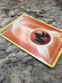 Pokemon Tcg Fire Energy #124 Pokemon Diamond & Pearl HP Nintendo Pokemon Card - Image 3