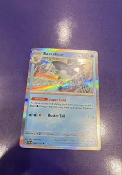 Baxcalibur 060/193 Sv02: Paldea Evolved Holo Nintendo Pokemon Card - Image 1