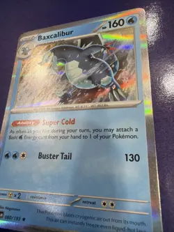 Baxcalibur 060/193 Sv02: Paldea Evolved Holo Nintendo Pokemon Card - Image 3