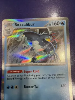 Baxcalibur 060/193 Sv02: Paldea Evolved Holo Nintendo Pokemon Card - Image 4