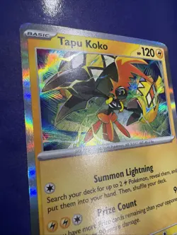 Tapu Koko 065/191 Sv08: Surging Sparks Holo Nintendo Pokemon Card - Image 2