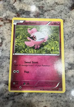 Spritzee 92/146 XY Regular Nintendo Pokemon Card - Image 1