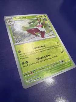 Tsareena 018/197 SV03: Obsidian Flames Reverse Holo Nintendo Pokemon Card - Image 2
