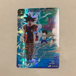 Bandai Dragon Ball Allies in the Heart Foil Son Goku Gohan Battle Card TCG - Image 1