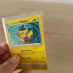 Special Delivery Pikachu NM SWSH074 SWSH: Sword & Shield Promo Cards Holo SWIRL - Image 2