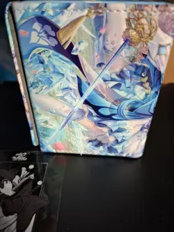 Sexy Ayaka Waifu Leather Deck Box | Yugioh, Pokemon, One Piece, MTG - Image 4