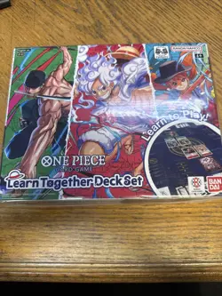 One Piece Card Game Learn Together Deck Set New In Box - Image 1