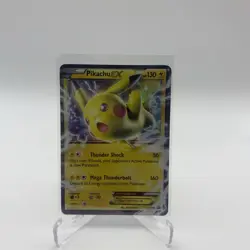 Pokemon Cards Pikachu EX XY174 XY Holo Promo LP-NM - Image 1