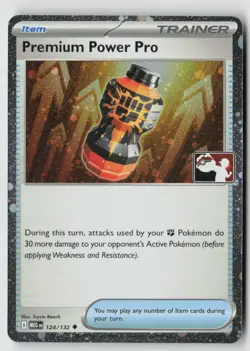 Premium Power Pro 124/132 - Prize Pack Series Cards Holo - PTCG - Image 1