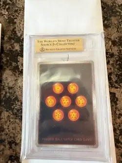 SS4: The Vermilion Saiyans BT15-152 SCR BGS 10 Dragon Ball Card Slab - Image 2