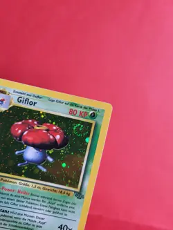 Pokemon Karte/card Giflor Vileplume 15/64 Jungle Set 1. Edition SWIRL Near Mint+ - Image 2