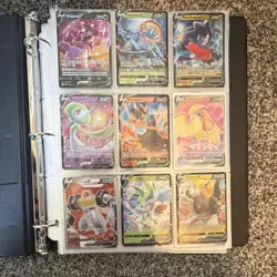 Pokemon cards + binder - Image 1