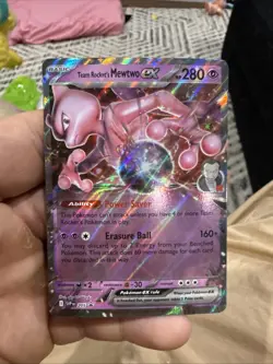 Team Rocket's Mewtwo ex 205 Sv: Scarlet & Violet Promo Cards Holo - Image 1