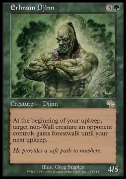MTG ERHNAM DJINN POOR - GENIO DI ERHNAM - ANTHOLOGIES - MAGIC - Image 1